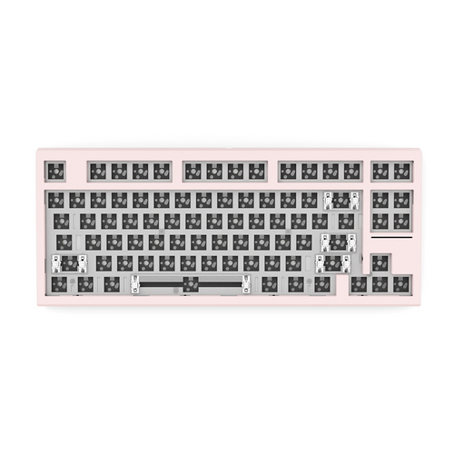 FL-ESPORTS MK750 유무선 기계식 커스텀 베어본 (라이트 핑크)