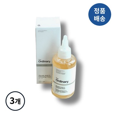 디오디너리 글리코릭 애시드 7% 엑스폴리에이팅 토너 240ml (3개)_이미지