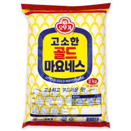 오뚜기 고소한 골드 마요네스 파우치 3kg