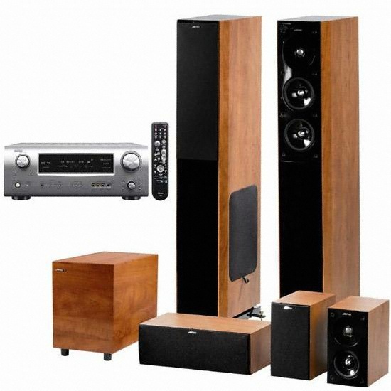 야모 S606 5.1채널 + 데논 AV리시버 (AVR-1908, SUB200)_이미지