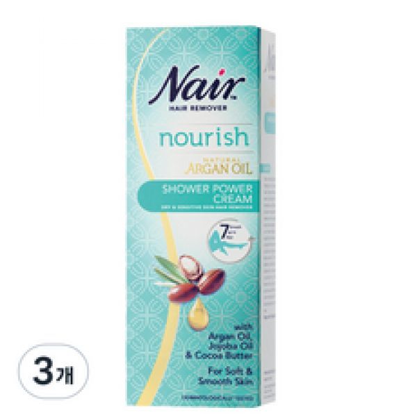 네어 민감성 인샤워 제모크림 200ml (3개)_이미지