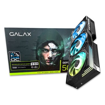 갤럭시 GALAX 지포스 RTX 5070 EX GAMER BLACK OC D7 12GB
