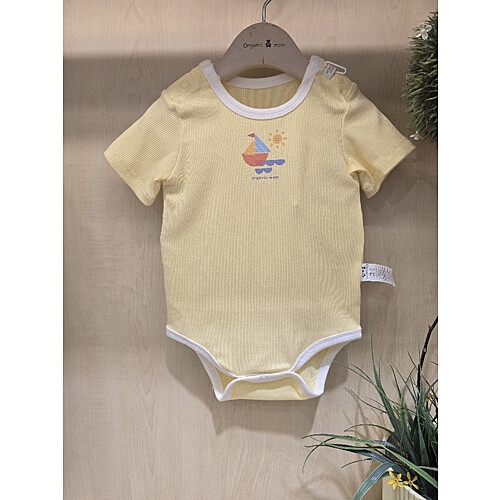 오가닉맘 MLMPQS05YE075솔티옐로면모달반소바디수트_이미지
