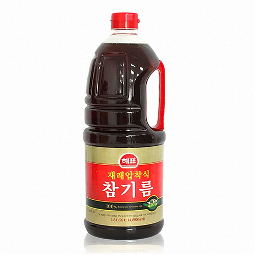 재래압착식 참기름 1.8L