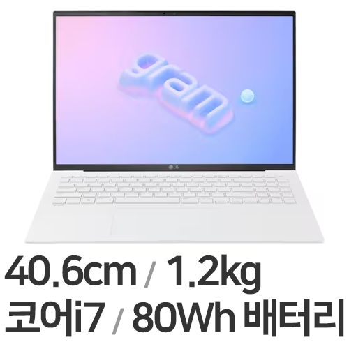LG전자 2023 그램16 16ZD90R-GX76K (SSD 256GB)_이미지