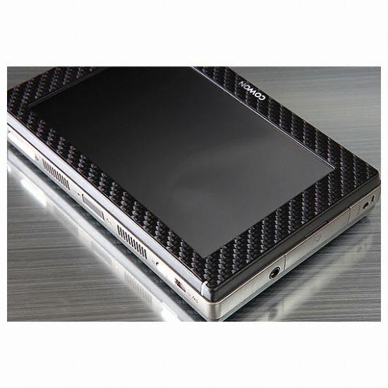 슈피겐 COWON Q5 스킨가드 카본블랙 세트 패키지_이미지