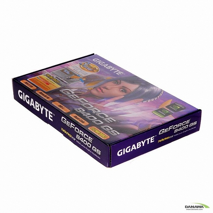 GIGABYTE ������ 8400GS(G98) Over 512MB Screen-Cooling