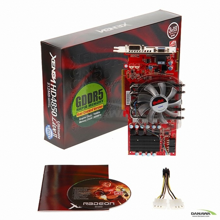 이엠텍 XENON 라데온 HD 4850 Live II Ultimate HDMI D5 512MB VF2000_이미지