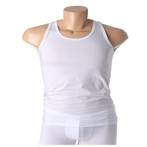 안 언더웨어 순면100 남성 60수 나시런닝 RU1290WH