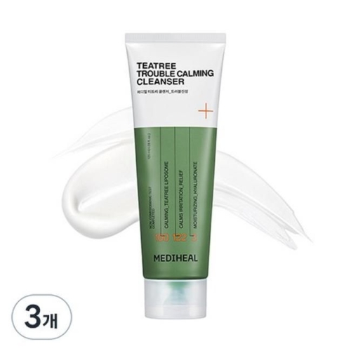 메디힐 티트리 트러블 진정 클렌징폼 120ml (3개)_이미지