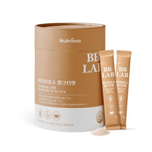 뉴트리원 비비랩 이너뷰 효소 밀크티맛 50포 (1개)_이미지