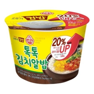 오뚜기 컵밥 톡톡 김치알밥 222g이미지입니다. 누르면 해당 게시물로 새창이동합니다.