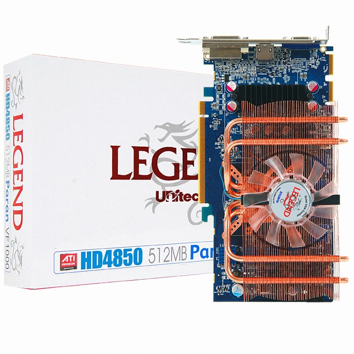 ���������� LEGEND �󵥿� HD 4850 �Ķ� 512MB VF1000