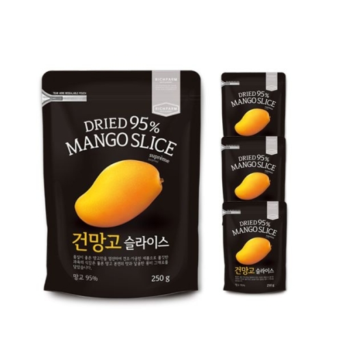 리치팜너트 건망고슬라이스 250g (4개)