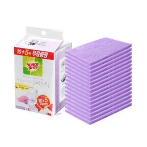 3M 스카치브라이트 베이킹소다 톡톡 크린스틱 시트타입 15매 (8개)