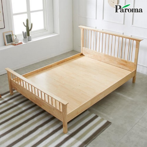 파로마 로렐 고무나무 평상형 침대 Q (매트별도)_이미지