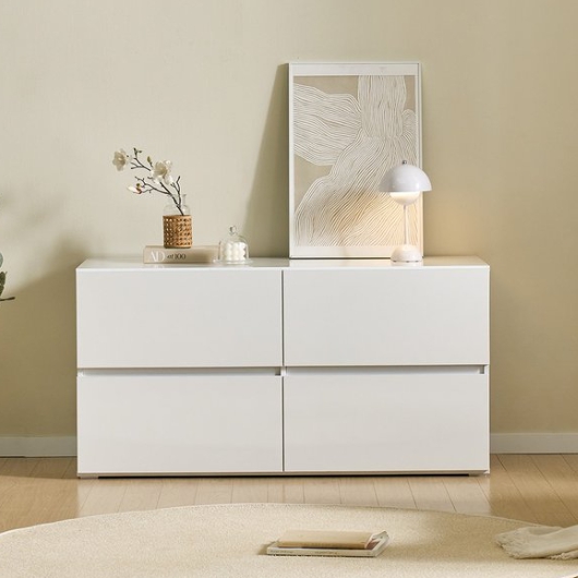 로쏘 블록 E0 광폭 2단 와이드 LPM 서랍장 1200