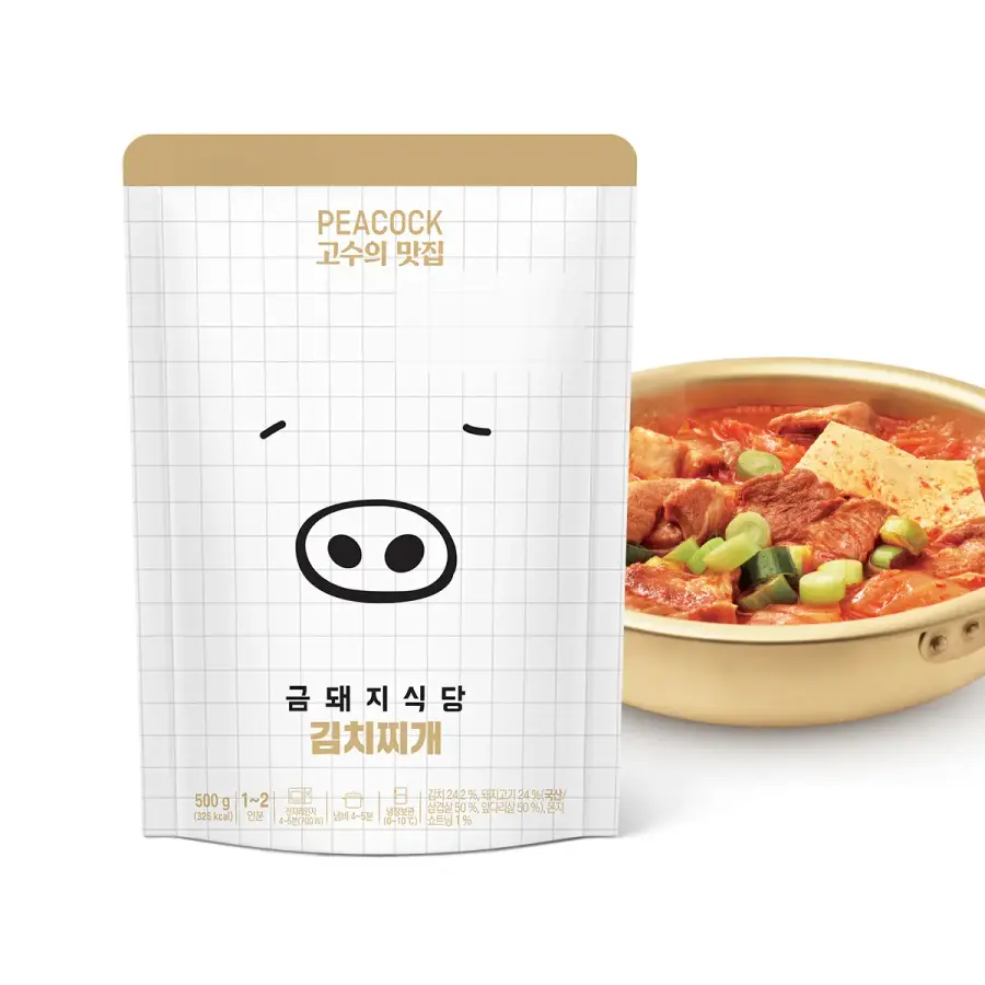 이마트 피코크 금돼지식당 김치찌개 500g