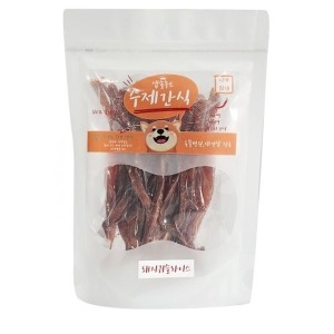 앱솔루트 수제간식 돼지귀슬라이스 80g
