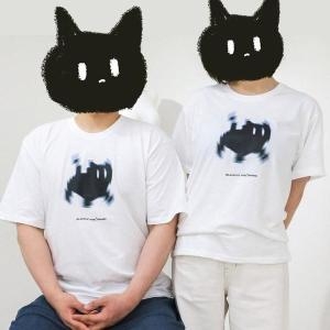 ONM 으아아 착시 고양이 티셔츠 반팔 티/3D 픽셀 프린팅 S10896622