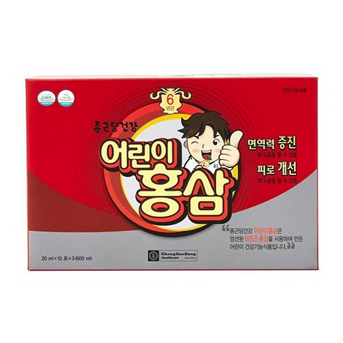 종근당건강 어린이 홍삼 20ml 30포 (3개)_이미지