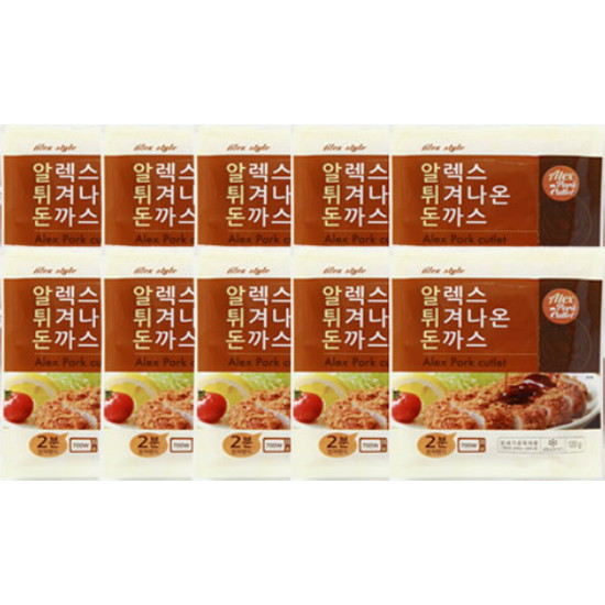 미가온 알렉스 튀겨나온 돈까스 10팩 [10개]