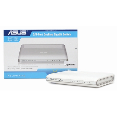 ASUS GIGA X 1108N 스위치허브 에즈윈