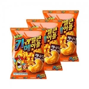 크라운제과 카라멜콘 메이플 154g (5개)_이미지