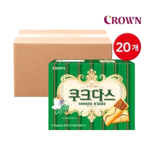 크라운제과 쿠크다스 커피 128g (20개)_이미지