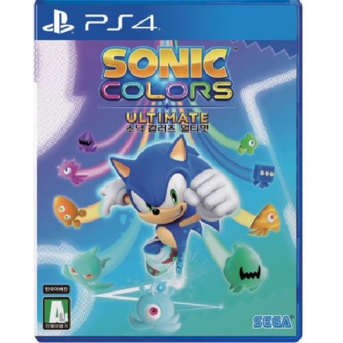 세가 소닉 컬러즈 얼티밋 한글판 (PS4, 패키지디스크)