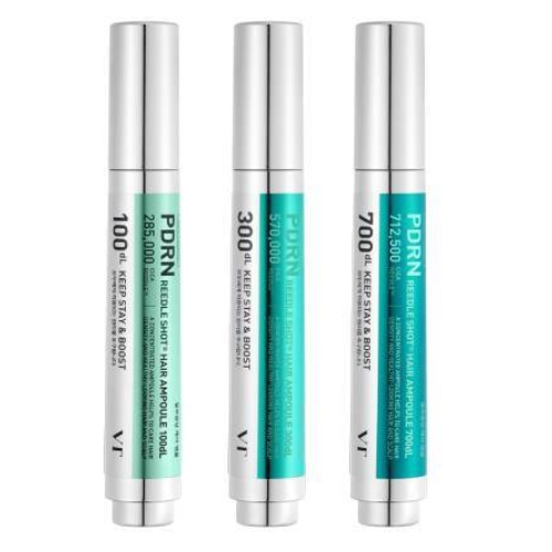 피디알엔 리들샷 헤어 앰플 100dL 15ml+300dl 15ml+700dl 15ml 3종세트