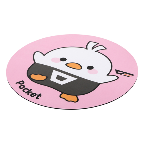 darkFlash Mascot DMP-25 원형 마우스패드 (Pocket)_이미지