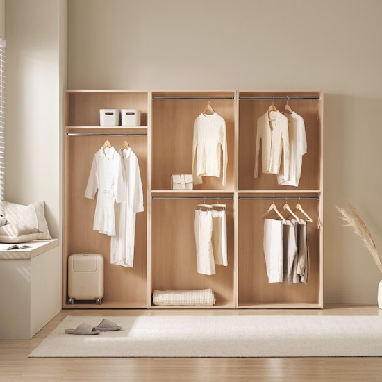 레이디가구 이안 A세트 드레스룸 2400