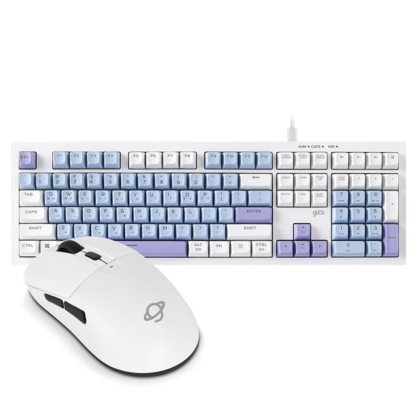 ��Ŭ��Ŀ OPK50 ���Ϸ��� M RGB + OP100 ȭ��Ʈ Ű���� ������ ���콺 ��Ʈ