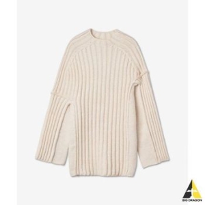 메종마르지엘라 MM6 립 니트 화이트 S62GP0069S18078001F 115225113