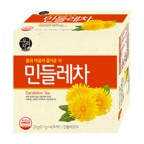 송원식품 민들레차 40티백이미지입니다. 누르면 해당 게시물로 새창이동합니다.