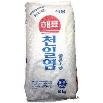 해표 <b>천일염</b> 굵은소금 <b>10kg</b>