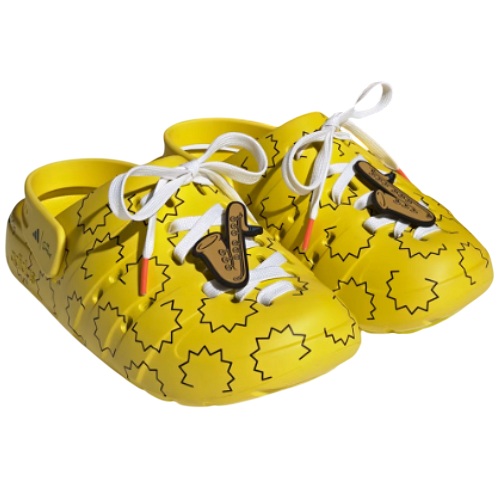 아디다스 X 더 심슨 아딜렛 클로그 HQ2580 (병행)_이미지