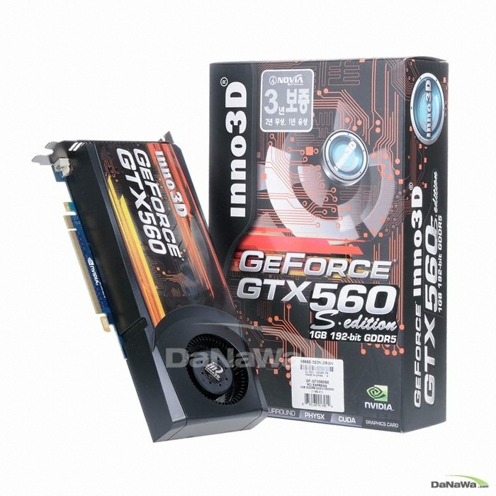 INNO3D 지포스 GTX560 SE D5 1GB_이미지
