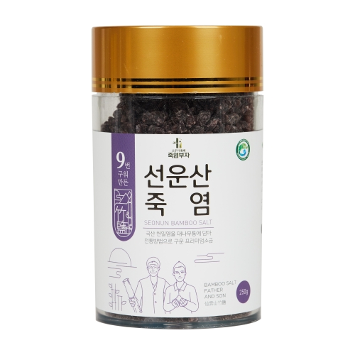 로하스식품 9번 구워 만든 선운산 죽염 알갱이 250g (1개)