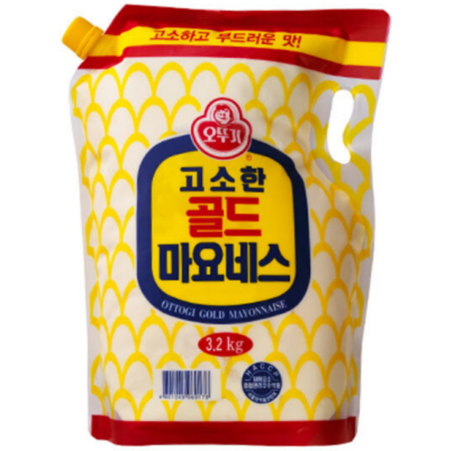 오뚜기 고소한 골드 마요네스 스파우트팩 3.2kg (6개)