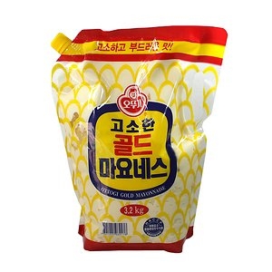 오뚜기 고소한 골드 마요네스 리필 3.2kg (6개)