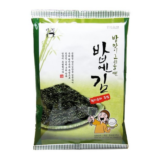 밥엔김 밥맛이 그리울땐 밥엔김 조미김 35g
