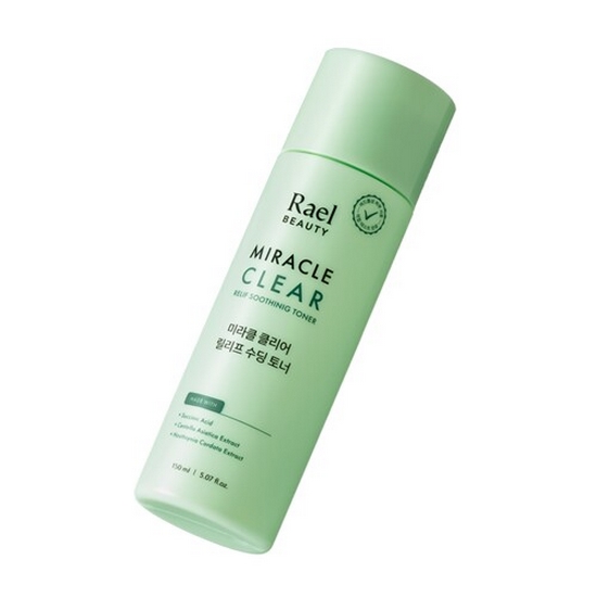 라엘 뷰티 미라클 클리어 릴리프 수딩 토너 150ml (1개)