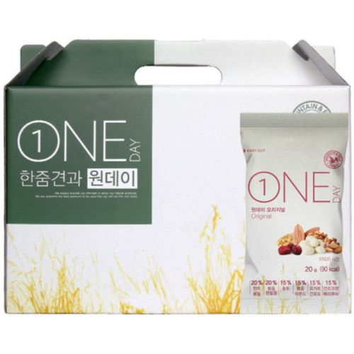 산과들에 원데이 오리지널 선물세트 20g 30개입 (1개)