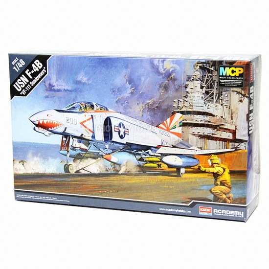 아카데미과학 1/48 미해군 F-4B VF-111 썬다우너스