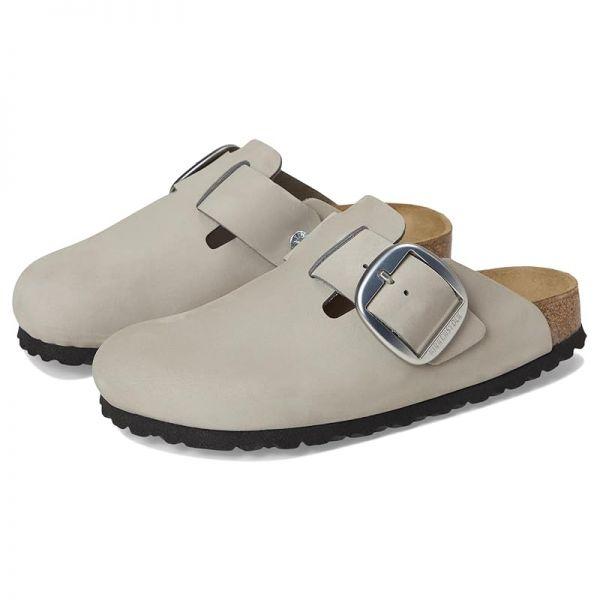 우먼 보스턴 빅버클 누벅 레더 스톤 코인 11332815