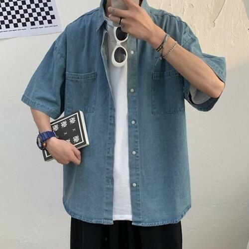 슈썸 청남방 데님셔츠 캐주얼남방 오버핏 자켓 INSUM75이미지입니다. 누르면 해당 게시물로 새창이동합니다.