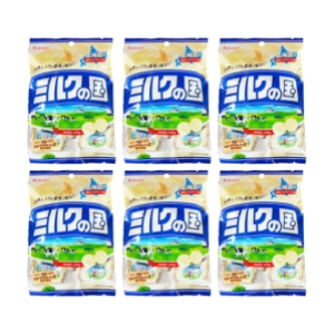 카수가이 밀크노쿠니 우유사탕 120g (6개)_이미지
