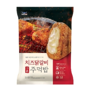한우물 치즈닭갈비 구운주먹밥 100g (30개)_이미지